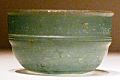 Green glass Roman cup unearthed at Eastern Han tomb, Guixian, China