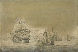 HMS Prince and HMS Merlin 1682