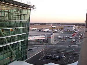 Heathrow Terminal 5 airside 020