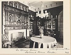 Holland House in 1907 by J. Benjamin Stone - China Room
