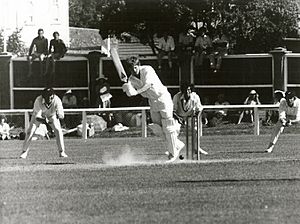Ian Botham batting vs NZ - February 1978
