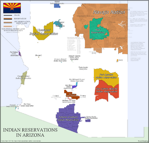 Indian Tribal Reservations in Arizona