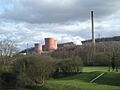 Ironbridge Power Station from the bridge at Buildwas. - geograph.org.uk - 709763
