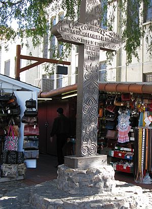 LA founding pueblo marker