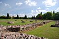 Leicester Abbey nave and cloister