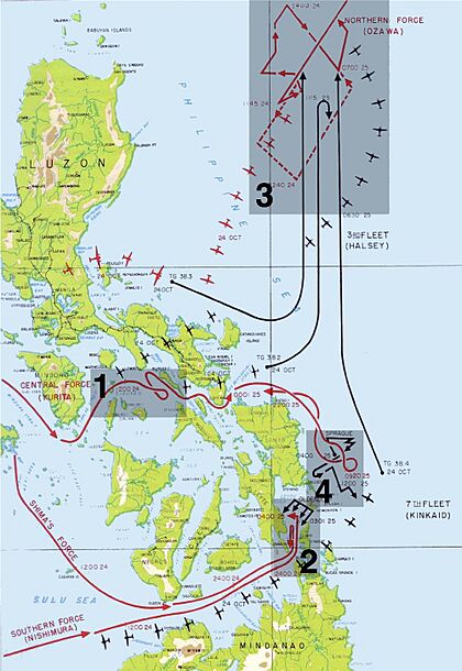 Leyte map annotated