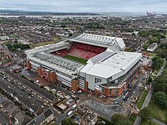 Liverpool anfield road stadium