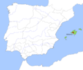 Location map Taifa of Mallorca