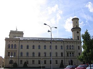 Town hall in Mladá Boleslav