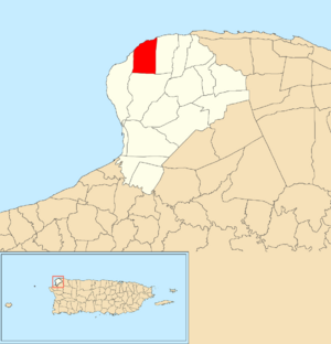 Location of Maleza Baja