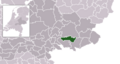 Map - NL - Municipality code 0222 (2009)