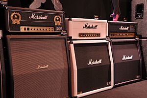 Marshall Anniversary edition guitar amplifiers