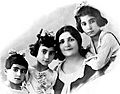 Maryam Bayramalibeyova with her children