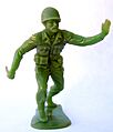 Max green plastic soldier