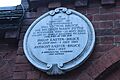 Memorial to the Hon Mrs Victor Bruce, Golders Green Crematorium