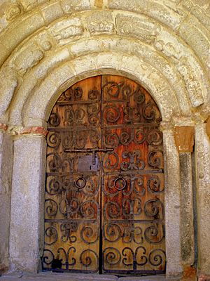 Portal of the church of Sant Serni.