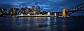 Milsons Point from McMahons Point at night