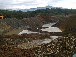 Minería ilegal en Quilichao - Colombia