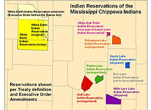 Mississippi Chippewa Indian Reservations