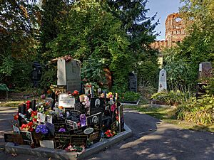 Moscow. Common Grave Number 1 at Donskoye Cemetery