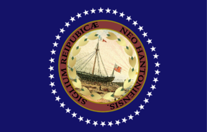 New Hampshire state flag (1896-1907)