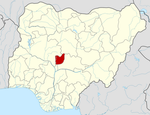 Location of Federal Capital Territory in Nigeria