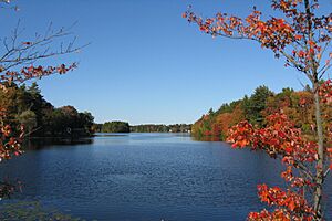 Norton Reservoir looking north, MA