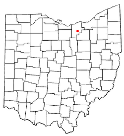 Location of LaGrange, Ohio