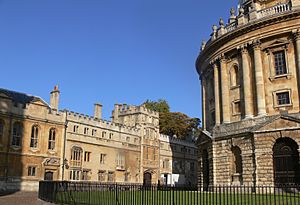Oxford - Brasenose College - and Radcliff camera