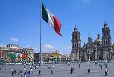 Plaza de la Constitucion Ciudad de Mexico City