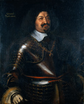 Porträtt på fältmarskalken Ottavio Piccolomini från 1649 - Skoklosters slott - 56693
