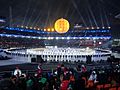 Pyeongchang Olympic Stadium at day for 2018 Winter Paralympics opening ceremony - 6