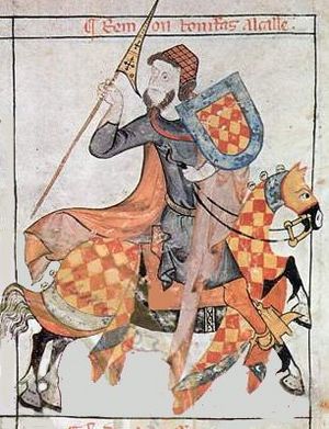 Ramon de Boniface on horse