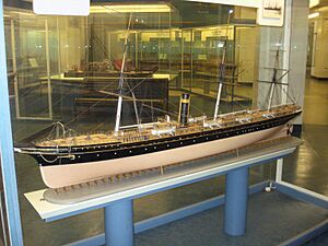 SS City of Paris 1866 model