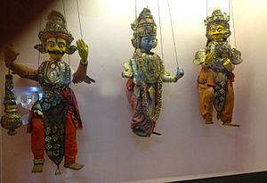 Sakhi Kandhei (String puppets of Odisha) at Raja Dinkar Kelkar Museum, Pune