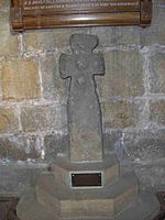 Saxon cross, high bradfield church