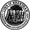Official seal of Wrentham, Massachusetts