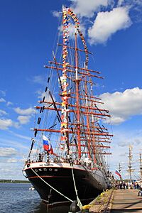 Sedov in TSR at Kotka July 2017 2