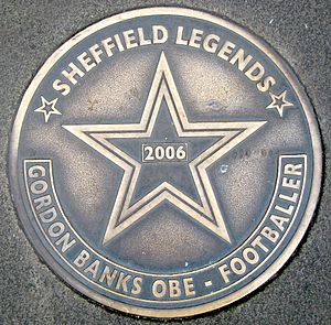 Sheffield Legends Gordon Banks