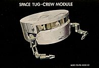 Space tug module for astronauts