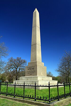 Speke’s Monument in the Kensington Gardens, London 2013 (4)