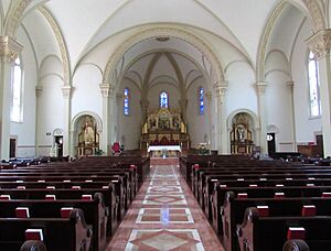 St. Stephen Cathedral interior - Owensboro, Kentucky 01