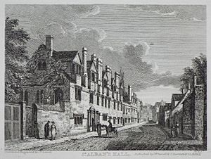 St Alban's Hall, by John Whessell, 1832