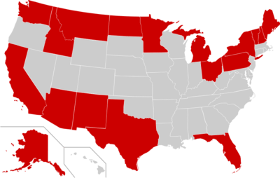 The Border States of the United States