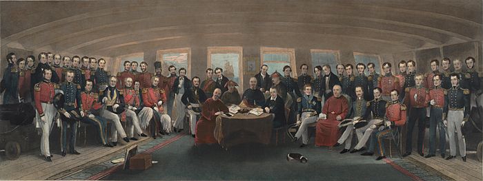 The Signing of the Treaty of Nanking