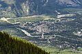 Town of Banff viewed from Sulphur Mountain