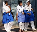 Trio of Muslim Girls in Street - Srimangal - Sylhet Division - Bangladesh (12950725824)