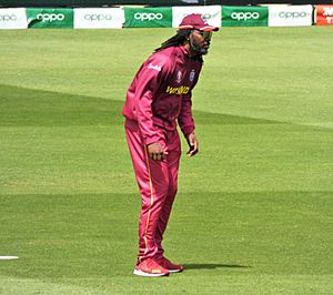 Two views of Chris Gayle (48020785077)