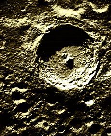 Tycho crater on the Moon