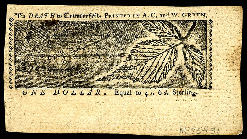 US-Colonial (MD-55)-Maryland-1 Mar 1770 REV